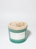 Luxurious Sand + Paws Fresh Jasmine 12 oz scented candle