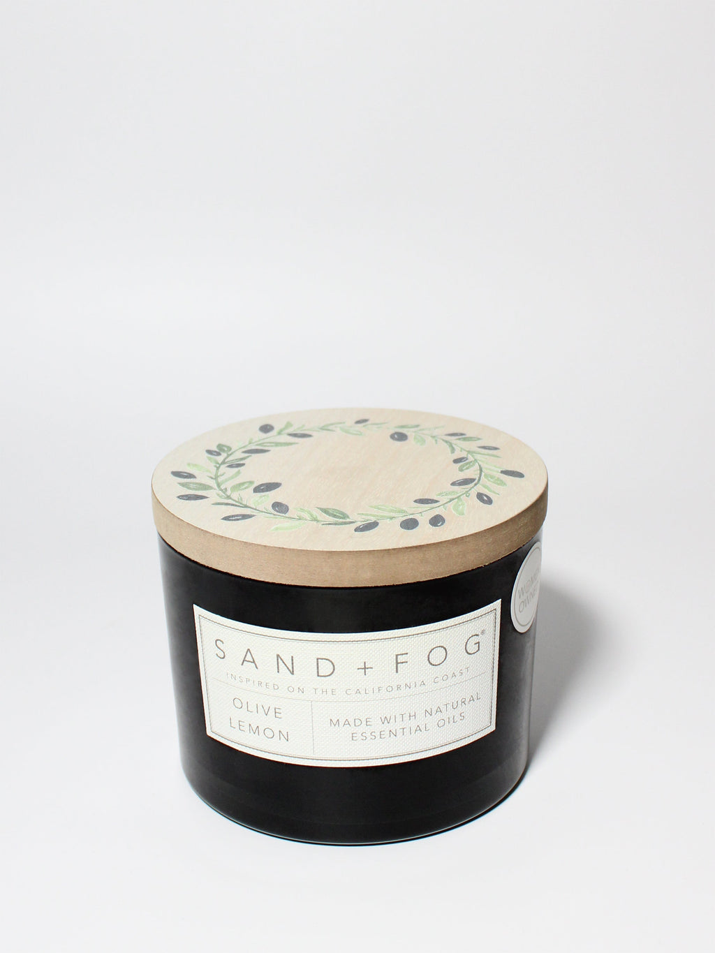 Luxurious Olive Lemon 12 oz scented candle