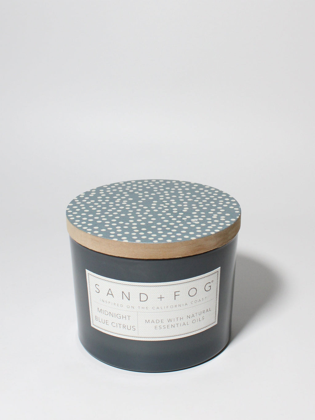 Luxurious Midnight Blue Citrus 12 oz scented candle