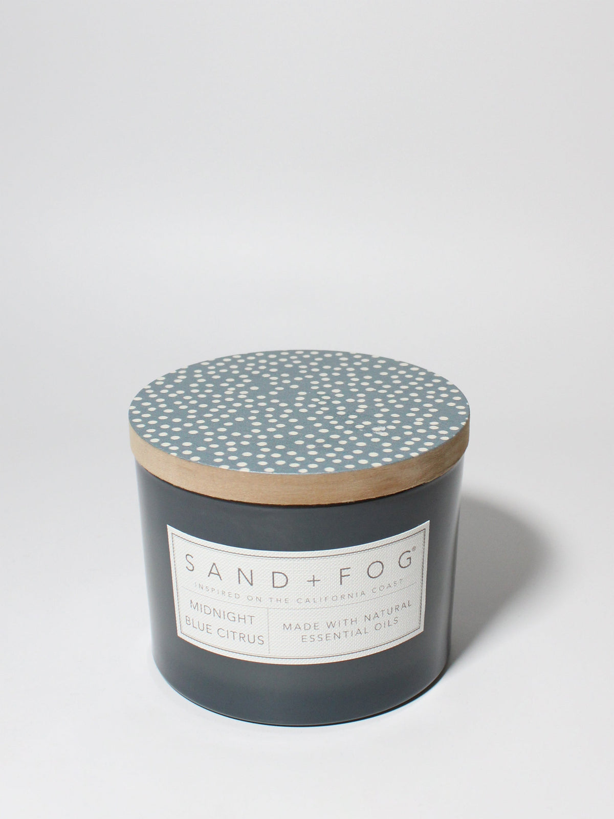 Luxurious Midnight Blue Citrus 12 oz scented candle