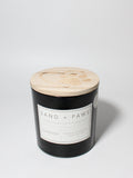 Luxurious Sand + Paws Teakwood 21 oz scented candle