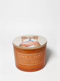 Luxurious Sand + Paws Cinnamon Vanilla 12 oz scented candle