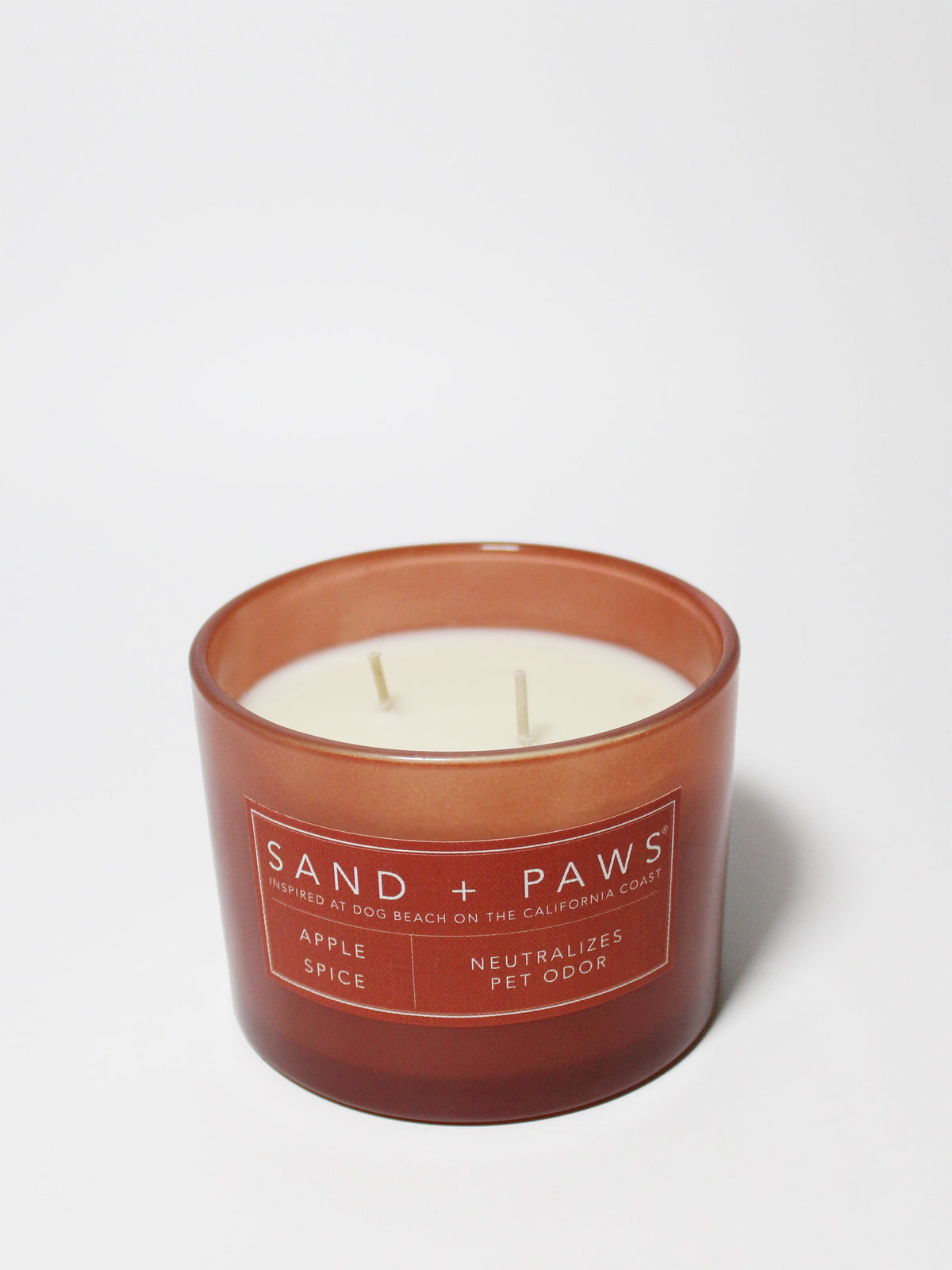 Luxurious Sand + Paws Apple Spice 12 oz scented candle