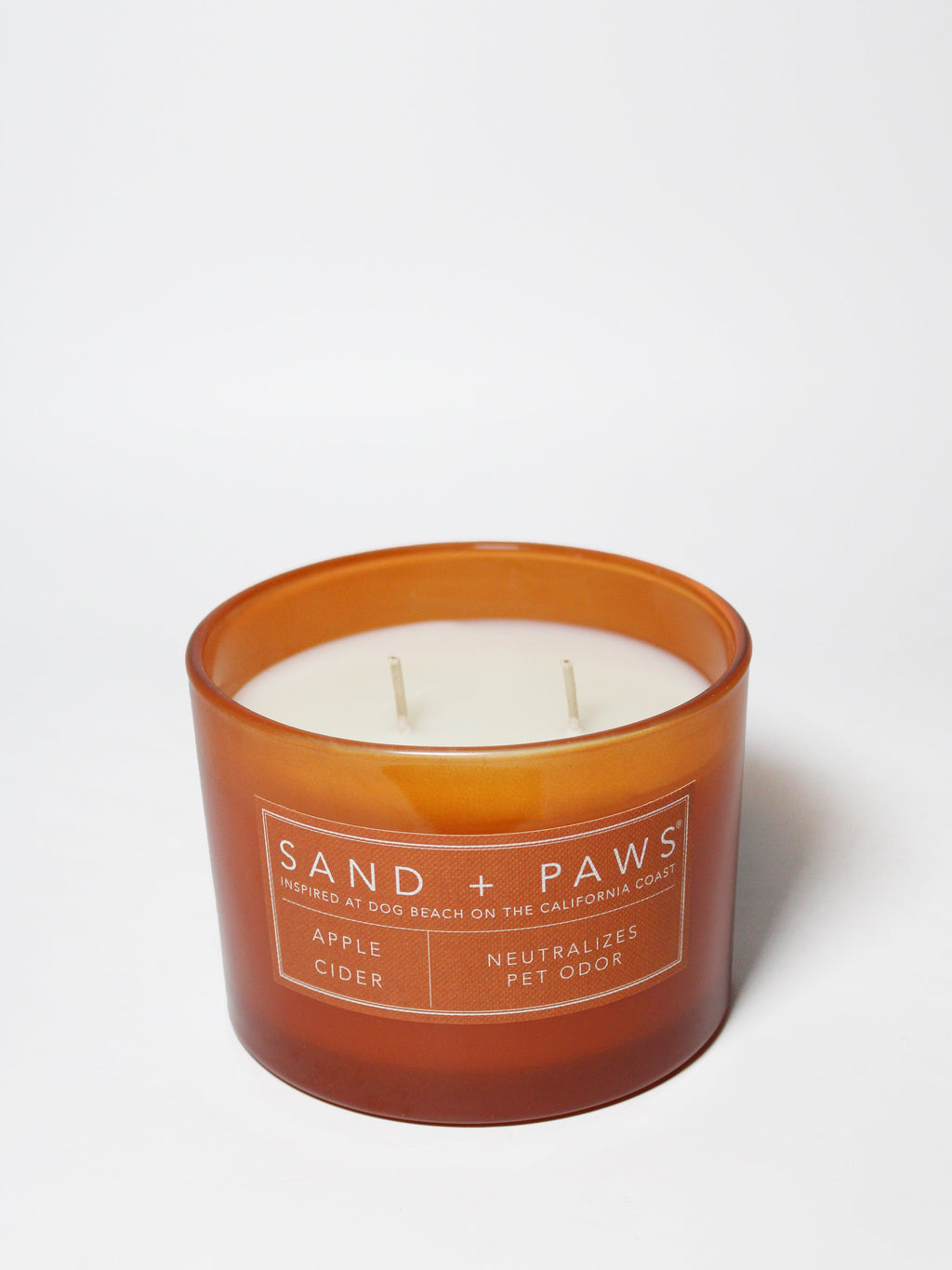 Luxurious Sand + Paws Apple Cider 12 oz scented candle
