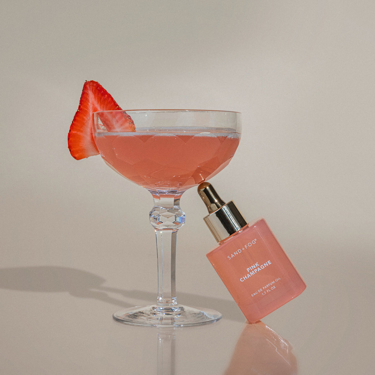Captivating Pink Champagne 50ml Perfume Oil Dropper
