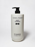 Practical Sand + Paws Pet Shampoo & Conditioner - Baby Powder