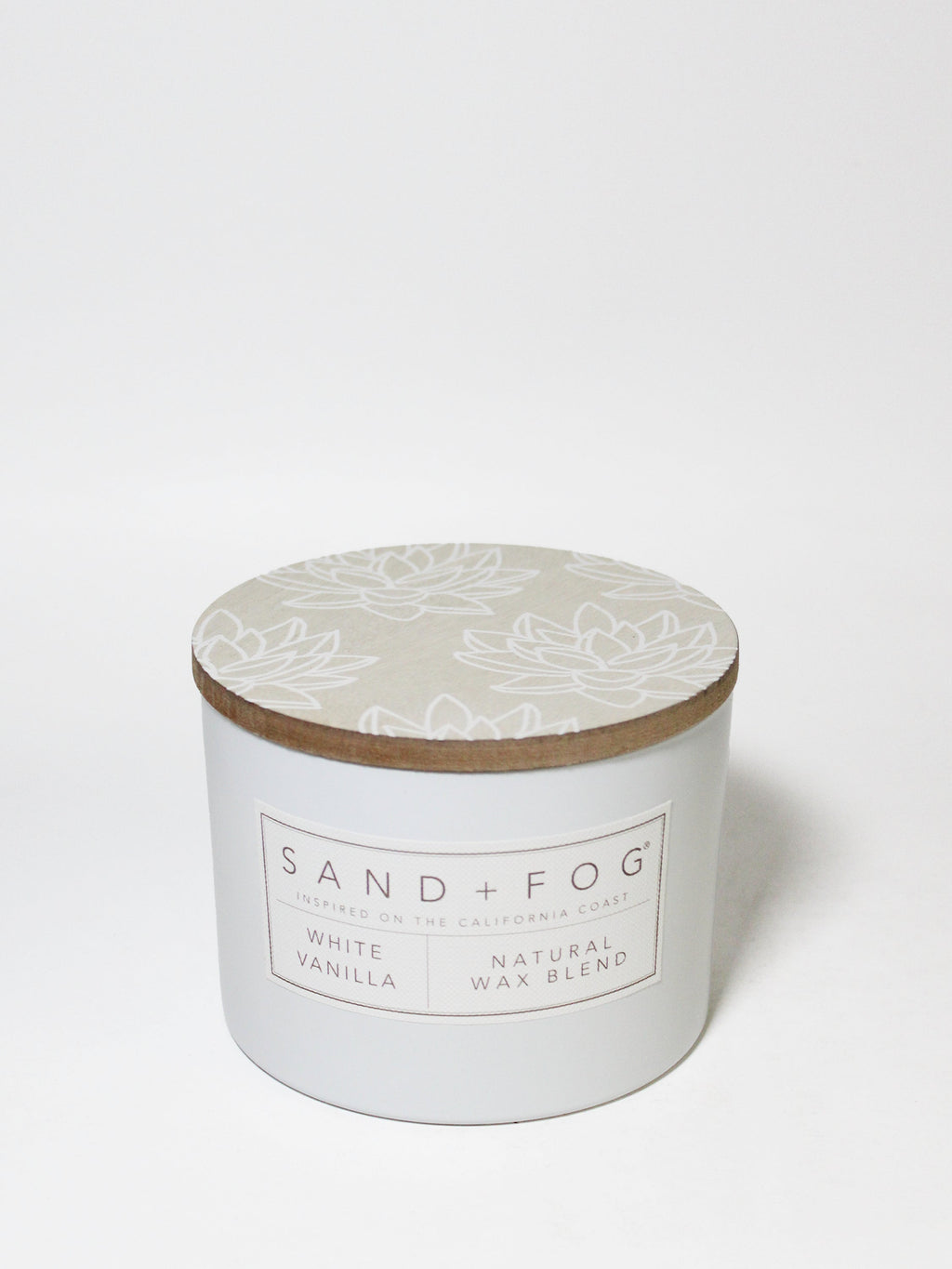 Luxurious White Vanilla 12 oz scented candle