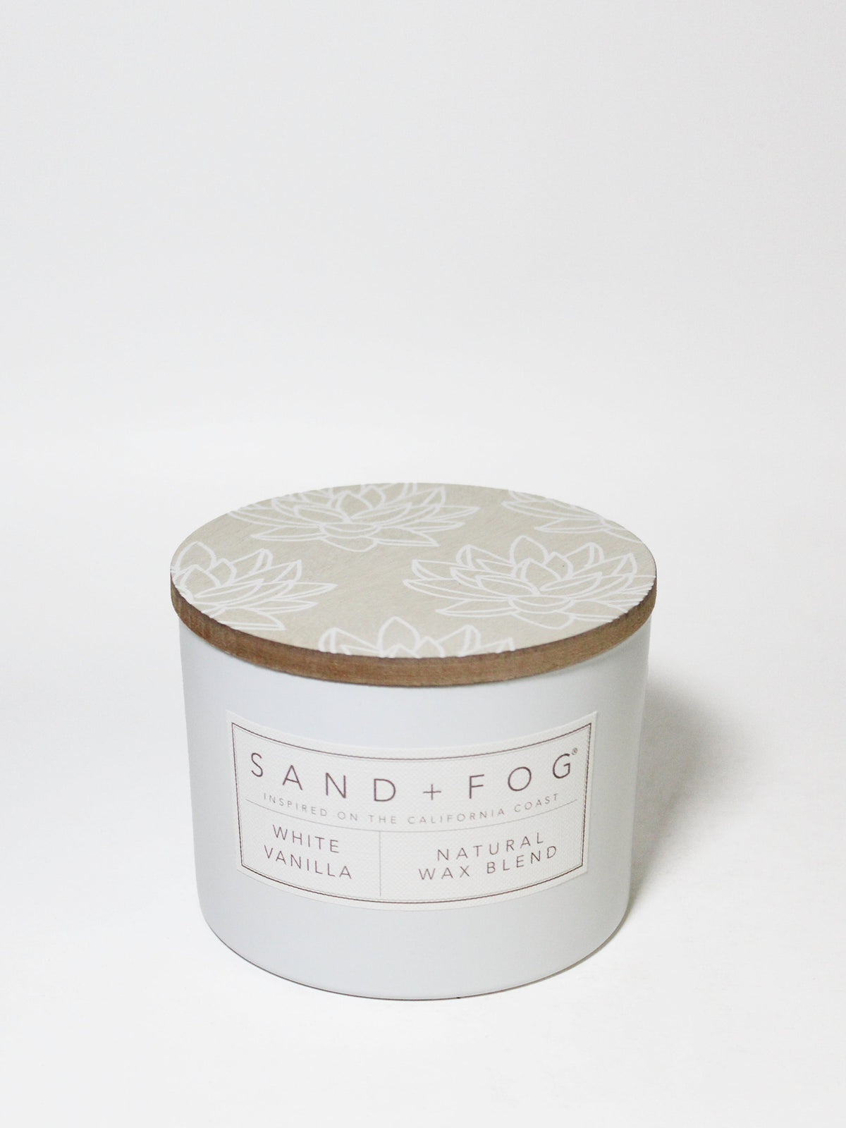 Luxurious White Vanilla 12 oz scented candle