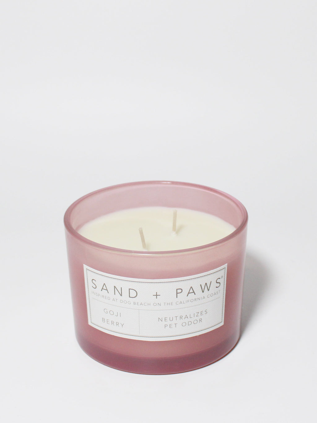Luxurious Sand + Paws Goji Berry 12 oz scented candle