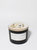 Luxurious Sand + Paws White Vanilla 12 oz scented candle