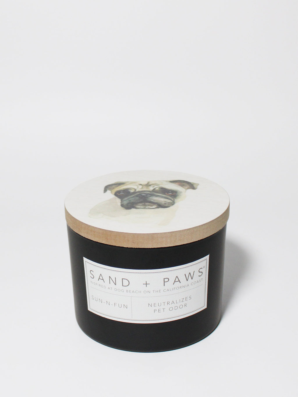 Luxurious Sand + Paws Sun-n-Fun 12 oz scented candle