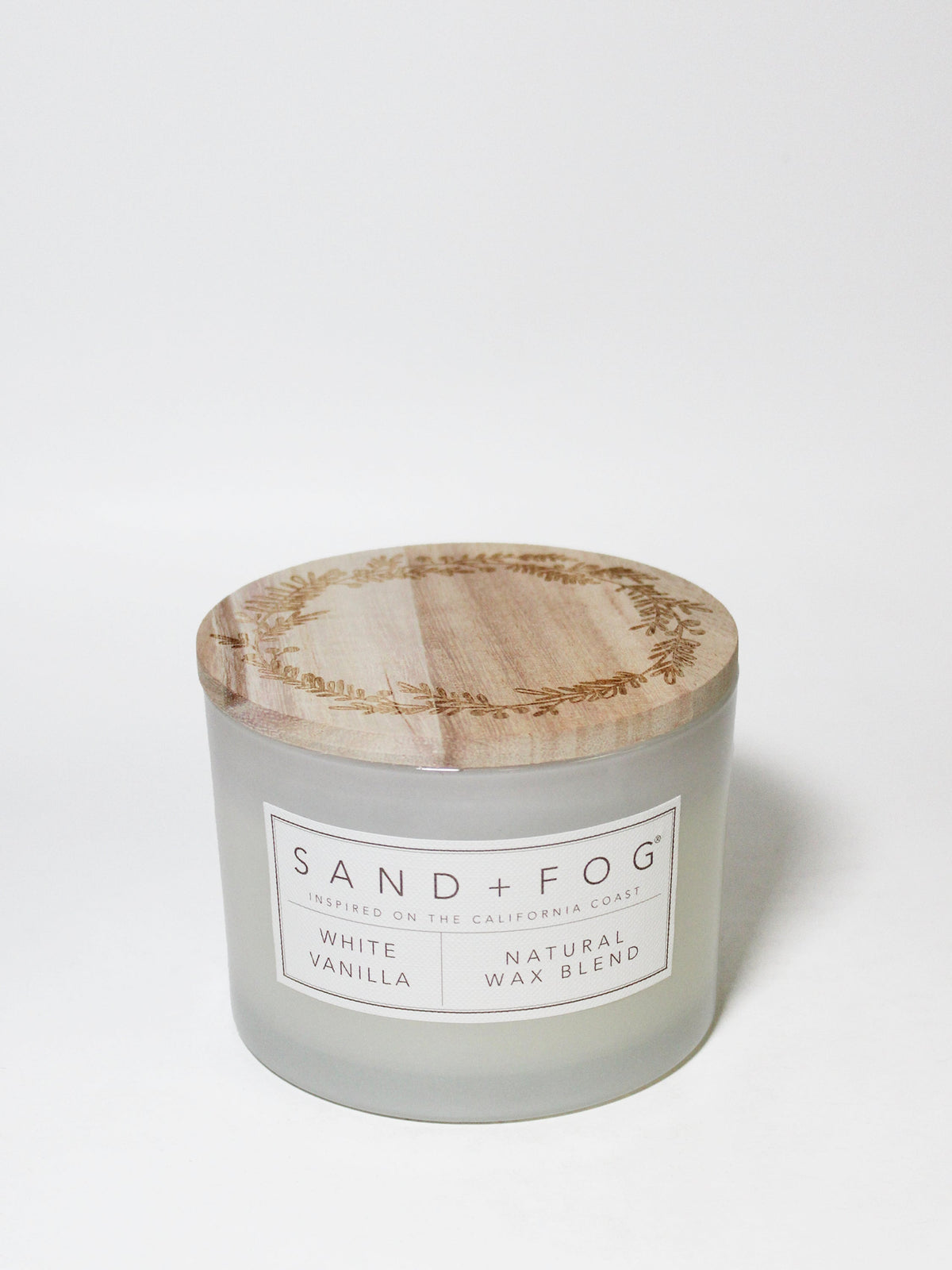 Luxurious White Vanilla 12 oz scented candle