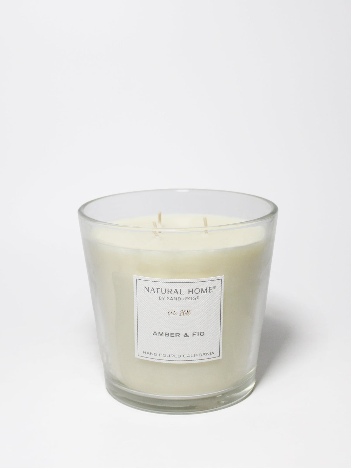Luxurious Amber & Fig Natural Home 31 oz scented candle