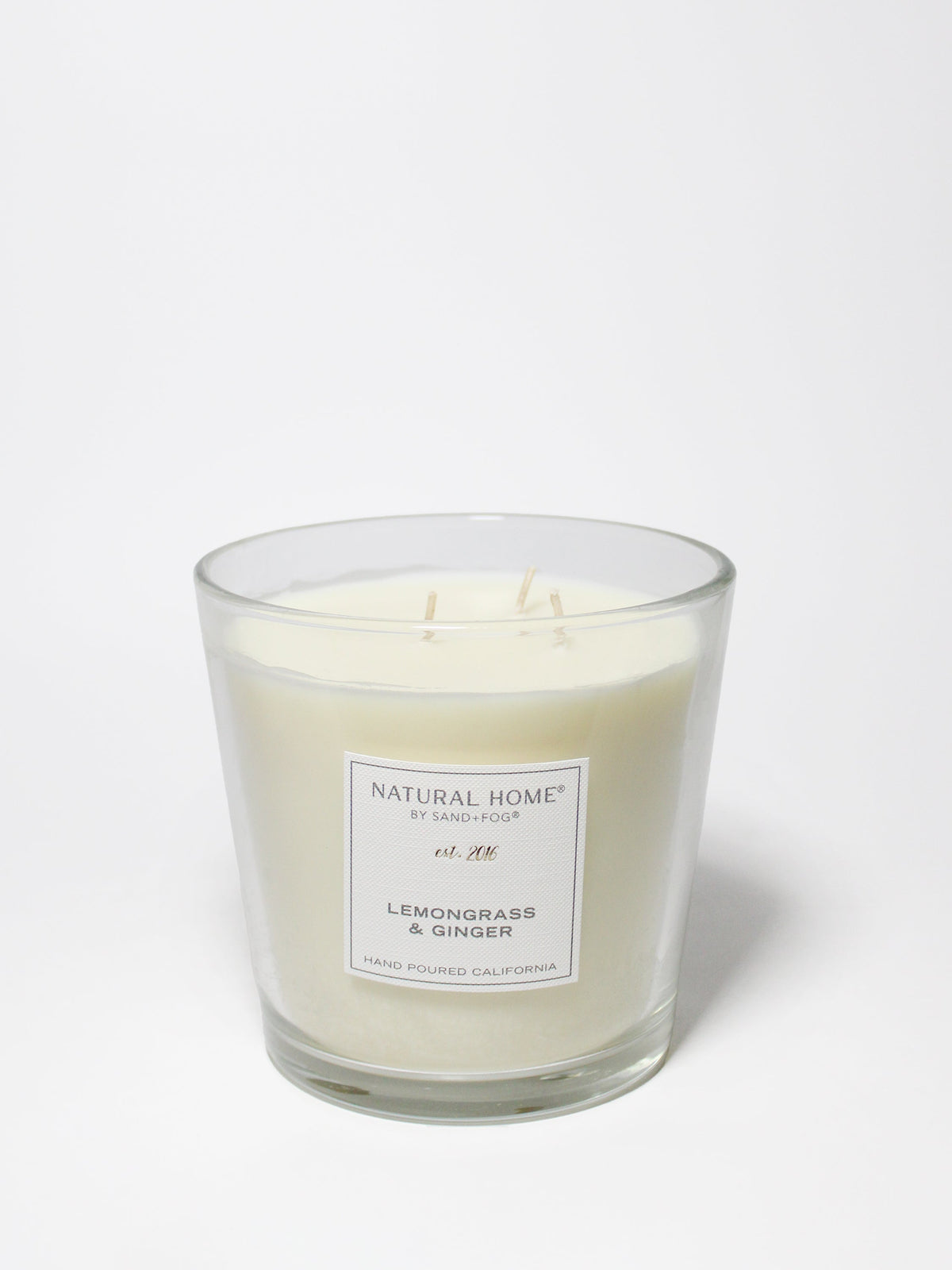 Luxurious Lemongrass & Ginger Natural Home 31 oz scented candle