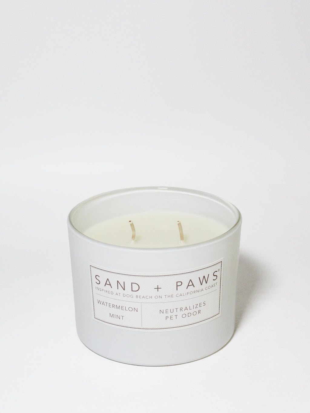 Luxurious Sand + Paws Watermelon Mint 12 oz scented candle