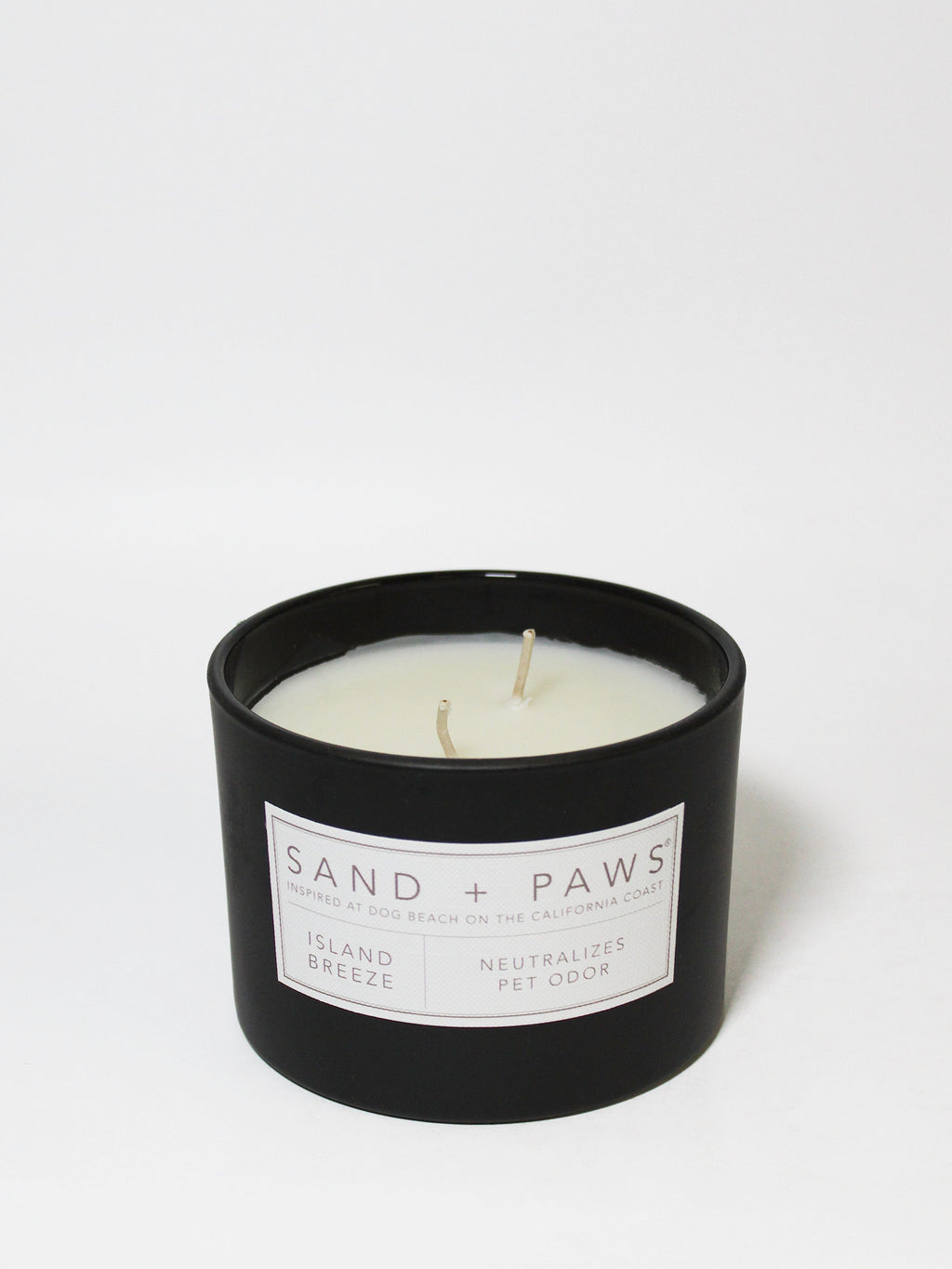 Luxurious Sand + Paws Island Breeze 12 oz scented candle