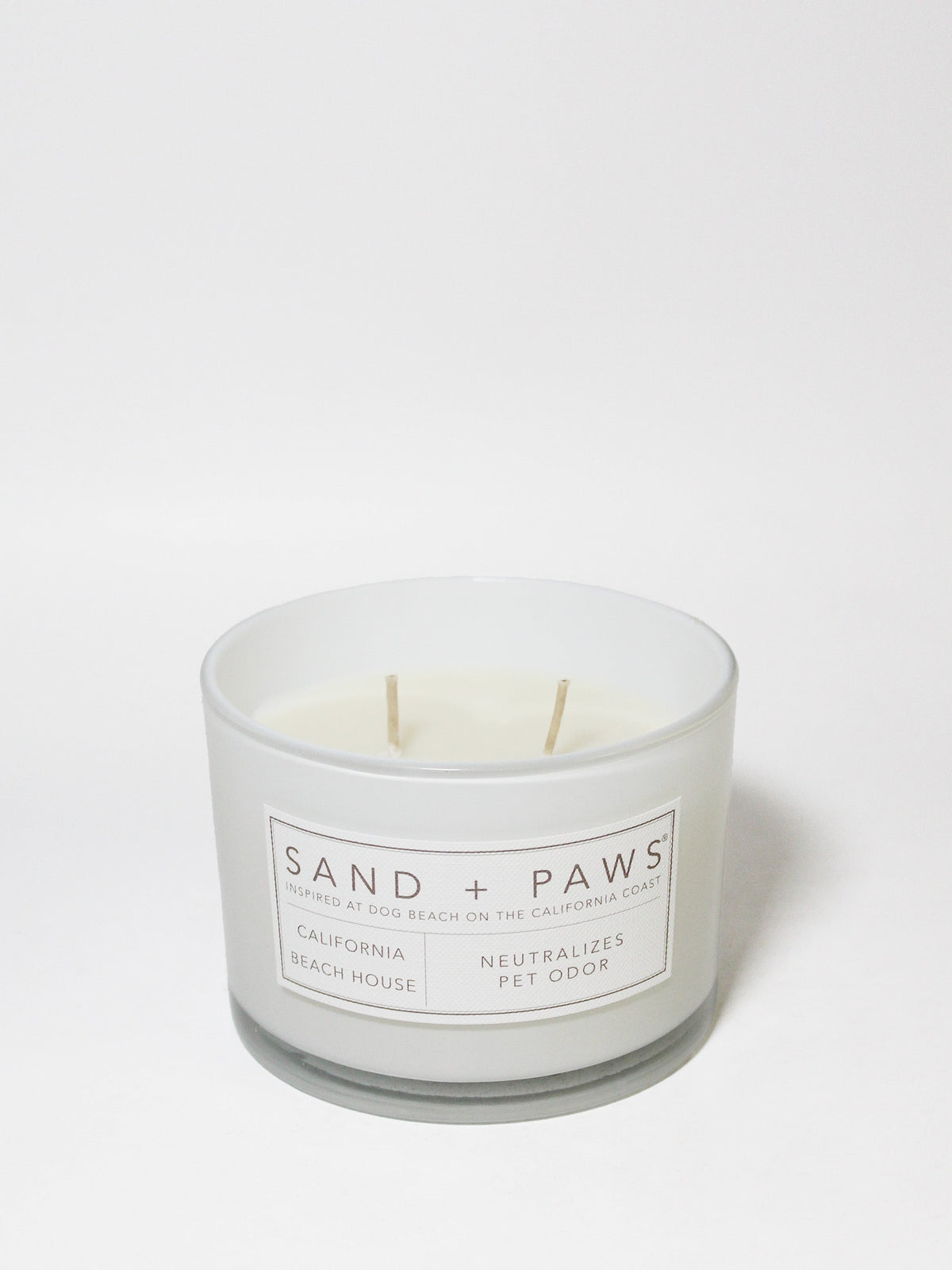 Luxurious Sand + Paws California Beach House 12 oz scented candle