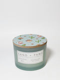 Luxurious Sand + Paws Eucalyptus Mint 12 oz scented candle
