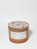 Luxurious Sand + Paws Floral Bamboo 12 oz scented candle