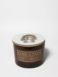 Luxurious Sand + Paws Amber & Fig 12 oz scented candle