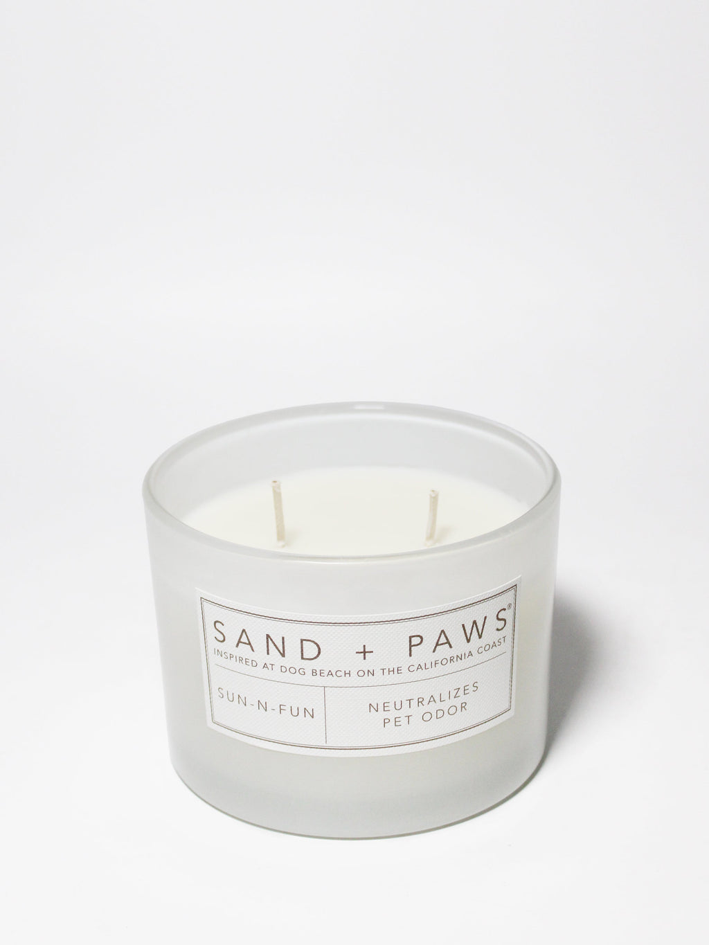 Luxurious Sand + Paws Sun-n-Fun 12 oz scented candle