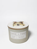 Luxurious Sand + Paws Desert Rain 12 oz scented candle