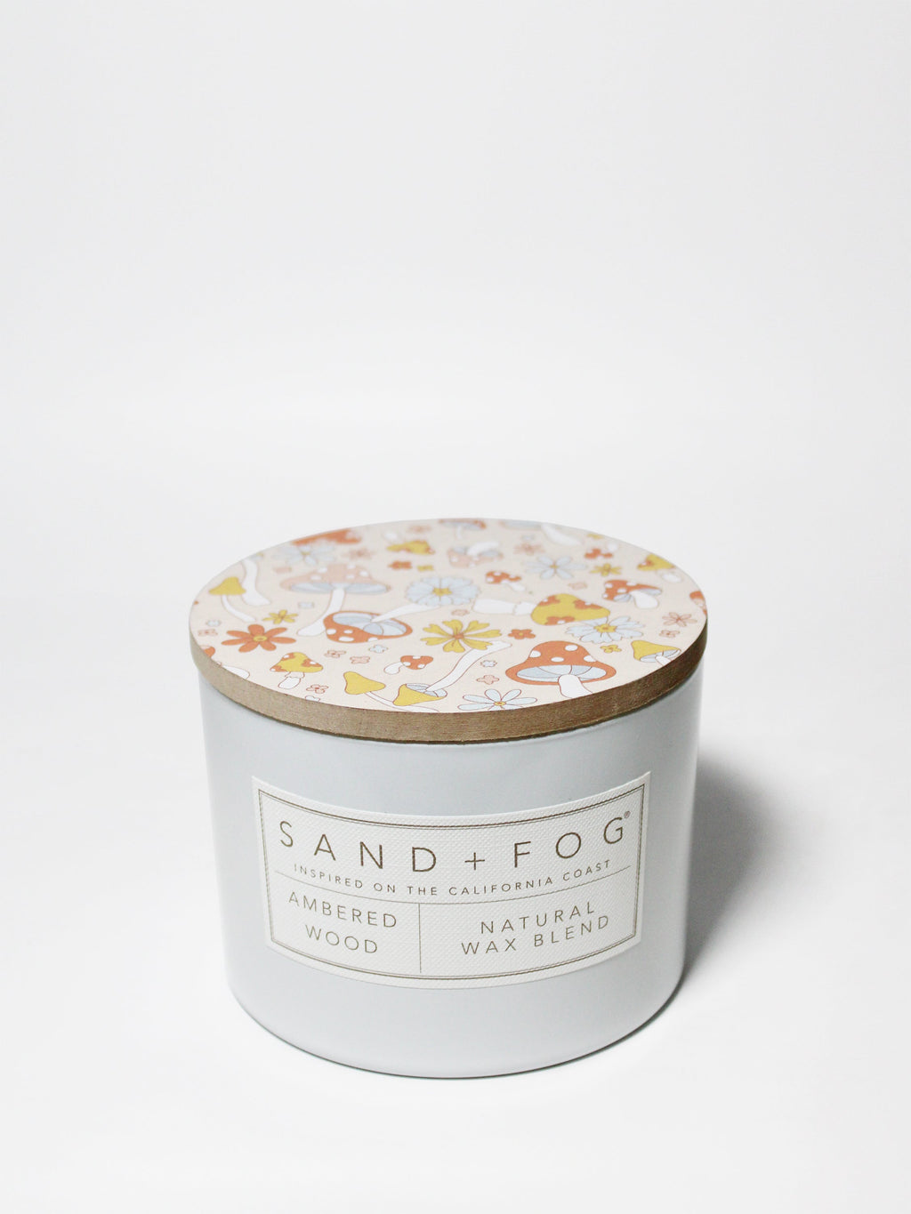 Luxurious Ambered Wood 12 oz scented candle