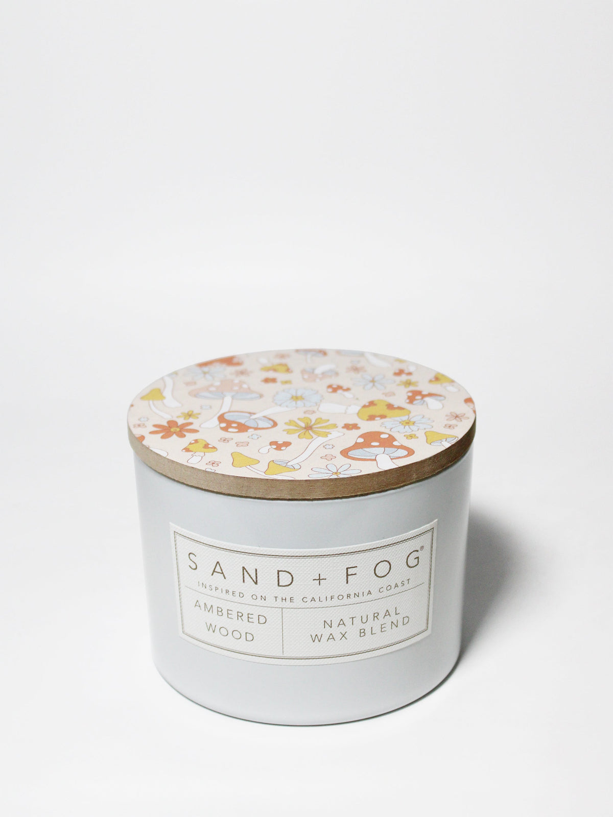 Luxurious Ambered Wood 12 oz scented candle