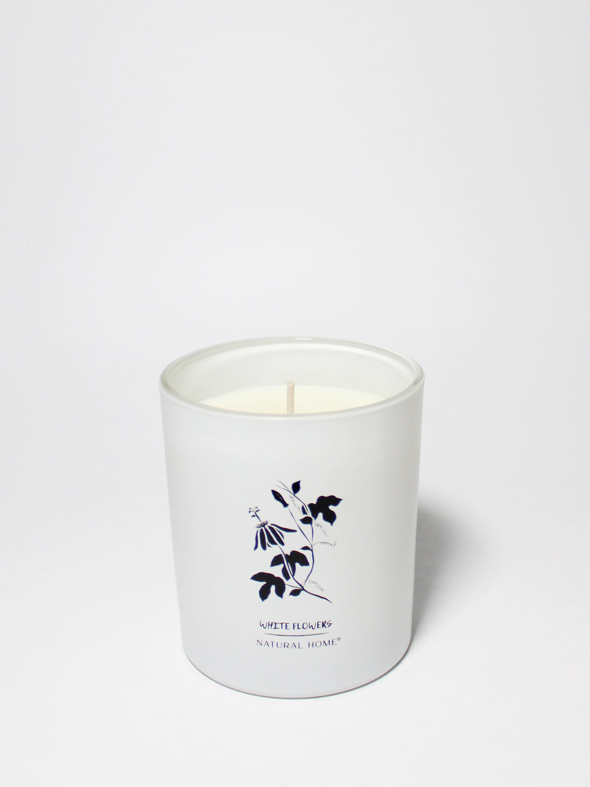 Luxurious White Flowers Natural Home 11.5 oz scented candle