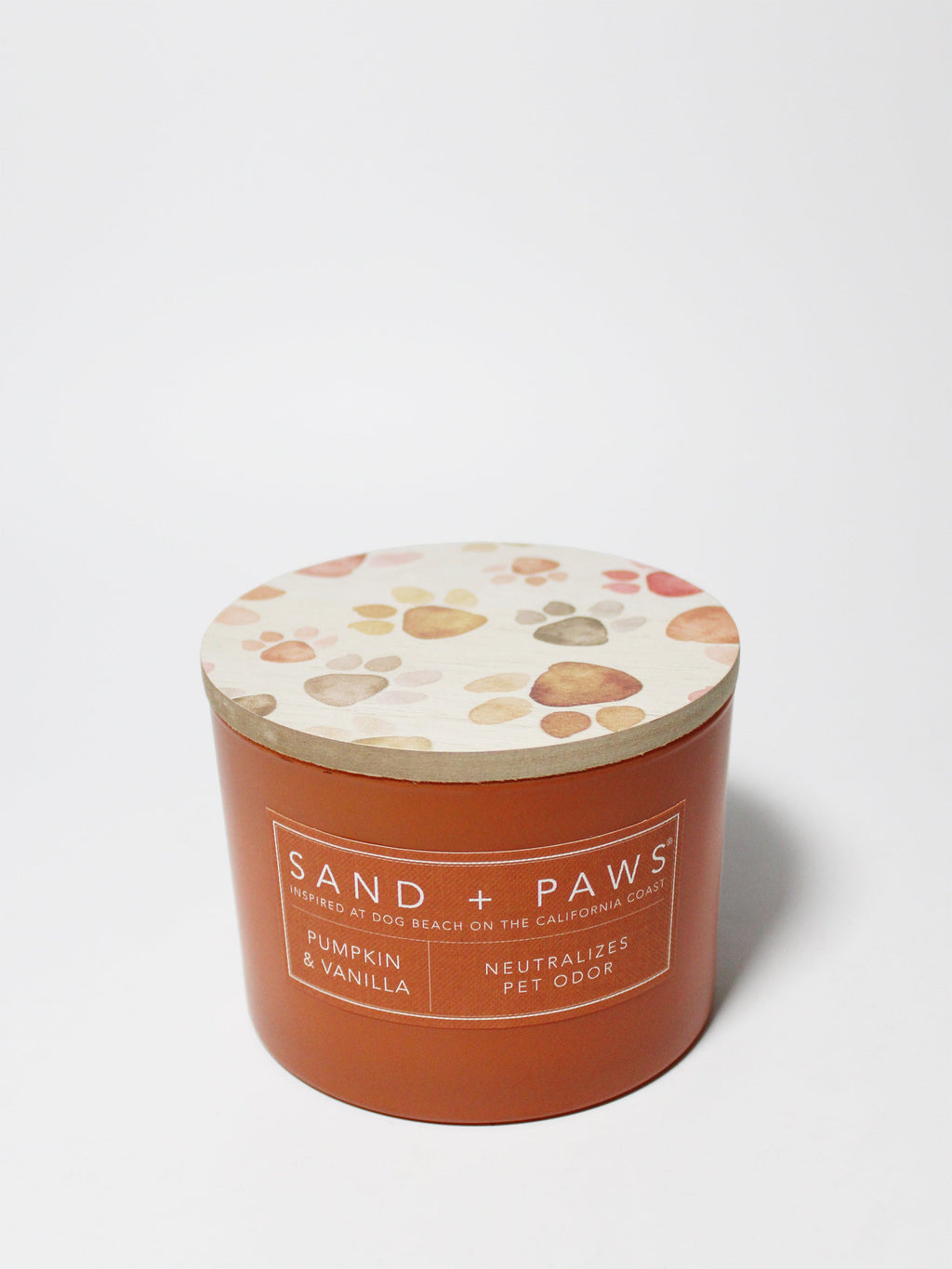 Luxurious Sand + Paws Pumpkin & Vanilla 12 oz scented candle