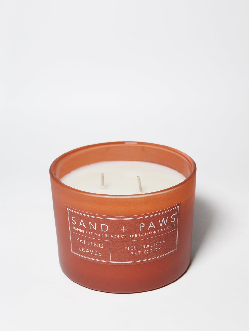 Luxurious Sand + Paws Falling Leaves 12 oz scented candle