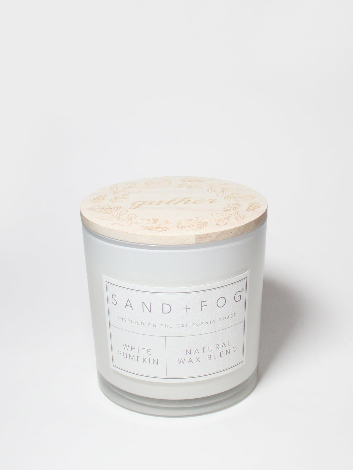 Luxurious White Pumpkin 21 oz scented candle