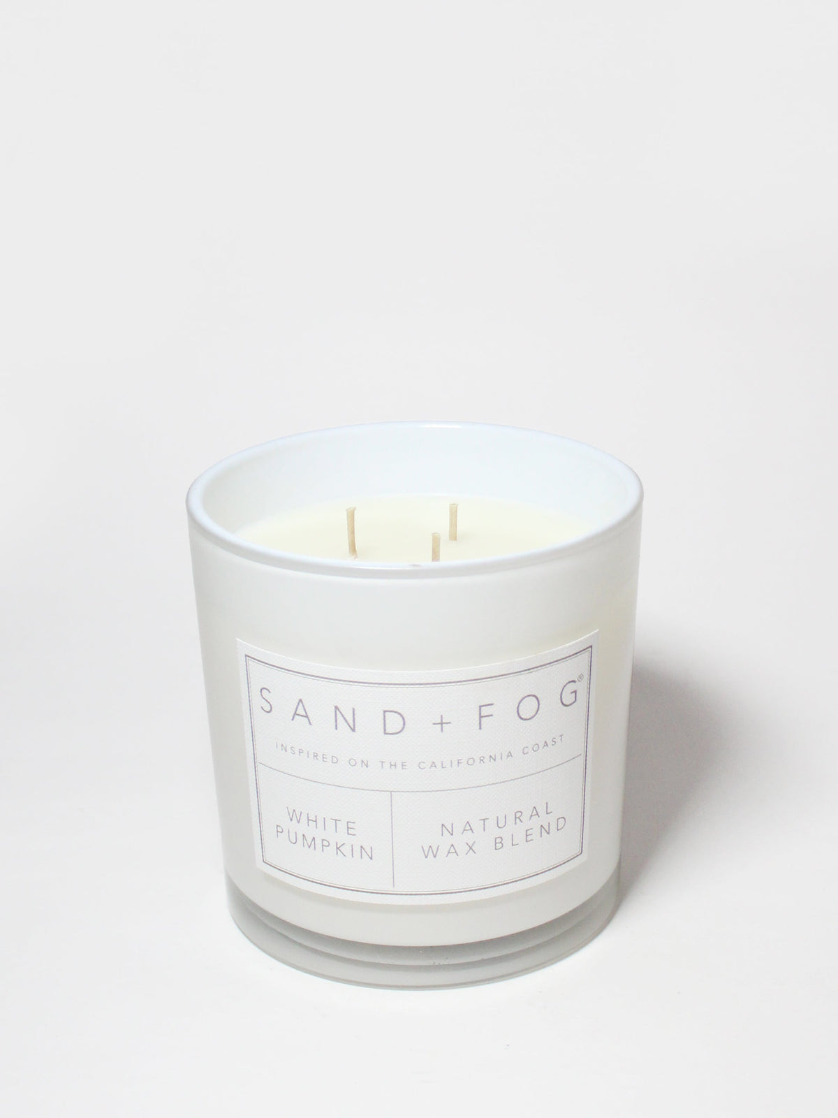 Luxurious White Pumpkin 21 oz scented candle