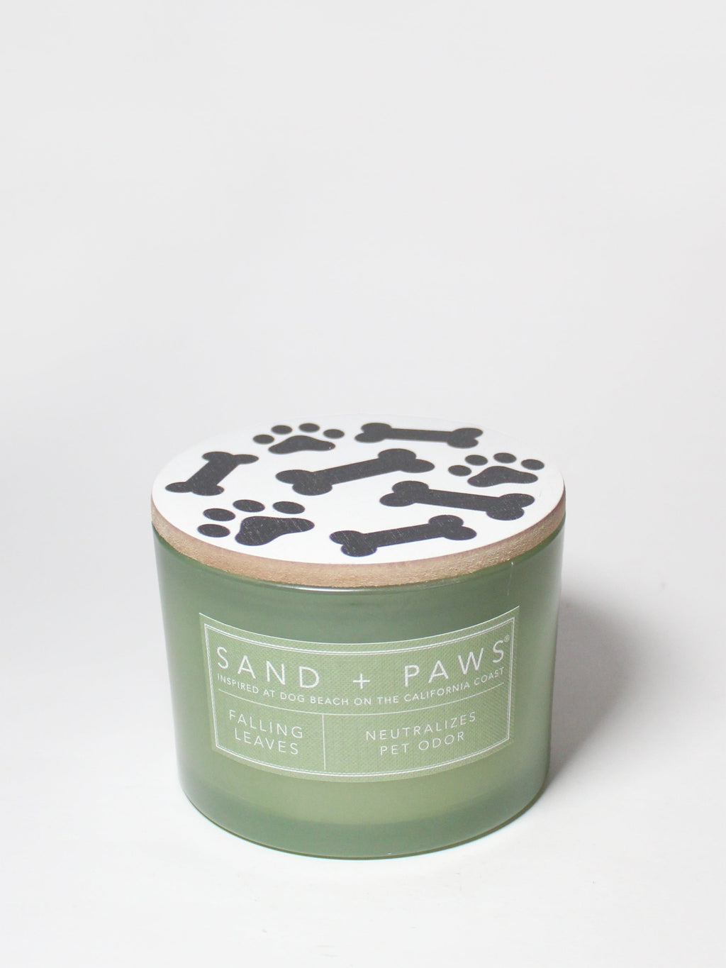 Luxurious Sand + Paws Falling Leaves 12 oz scented candle