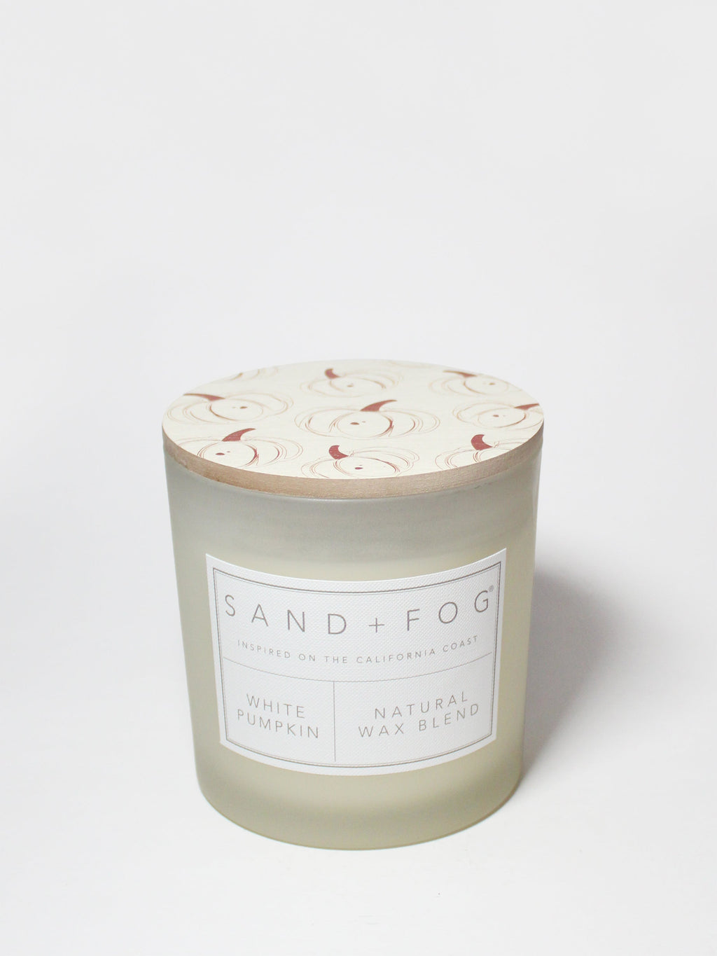 Luxurious White Pumpkin 21 oz scented candle