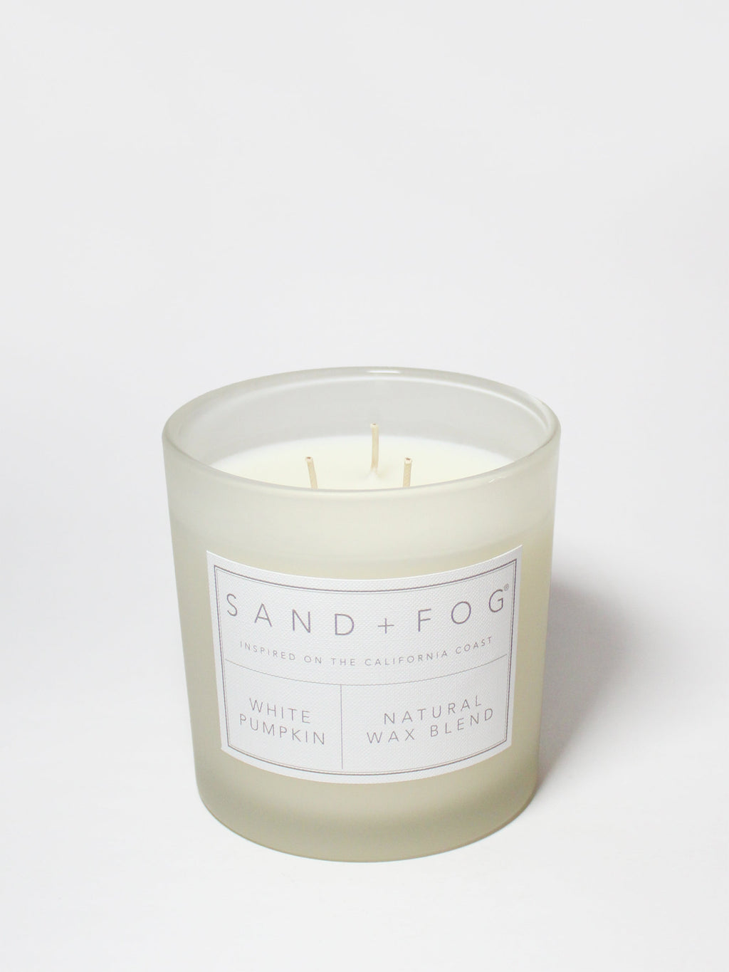 Luxurious White Pumpkin 21 oz scented candle