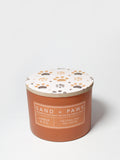 Luxurious Sand + Paws Amber & Fig 12 oz scented candle