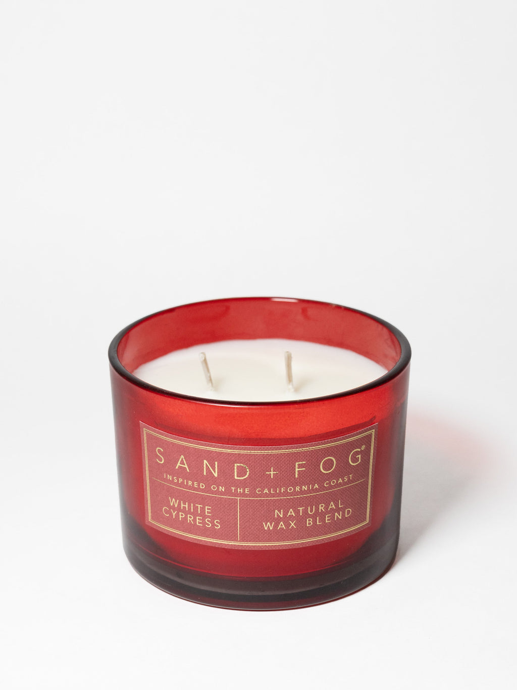 Luxurious White Cypress 12 oz scented candle