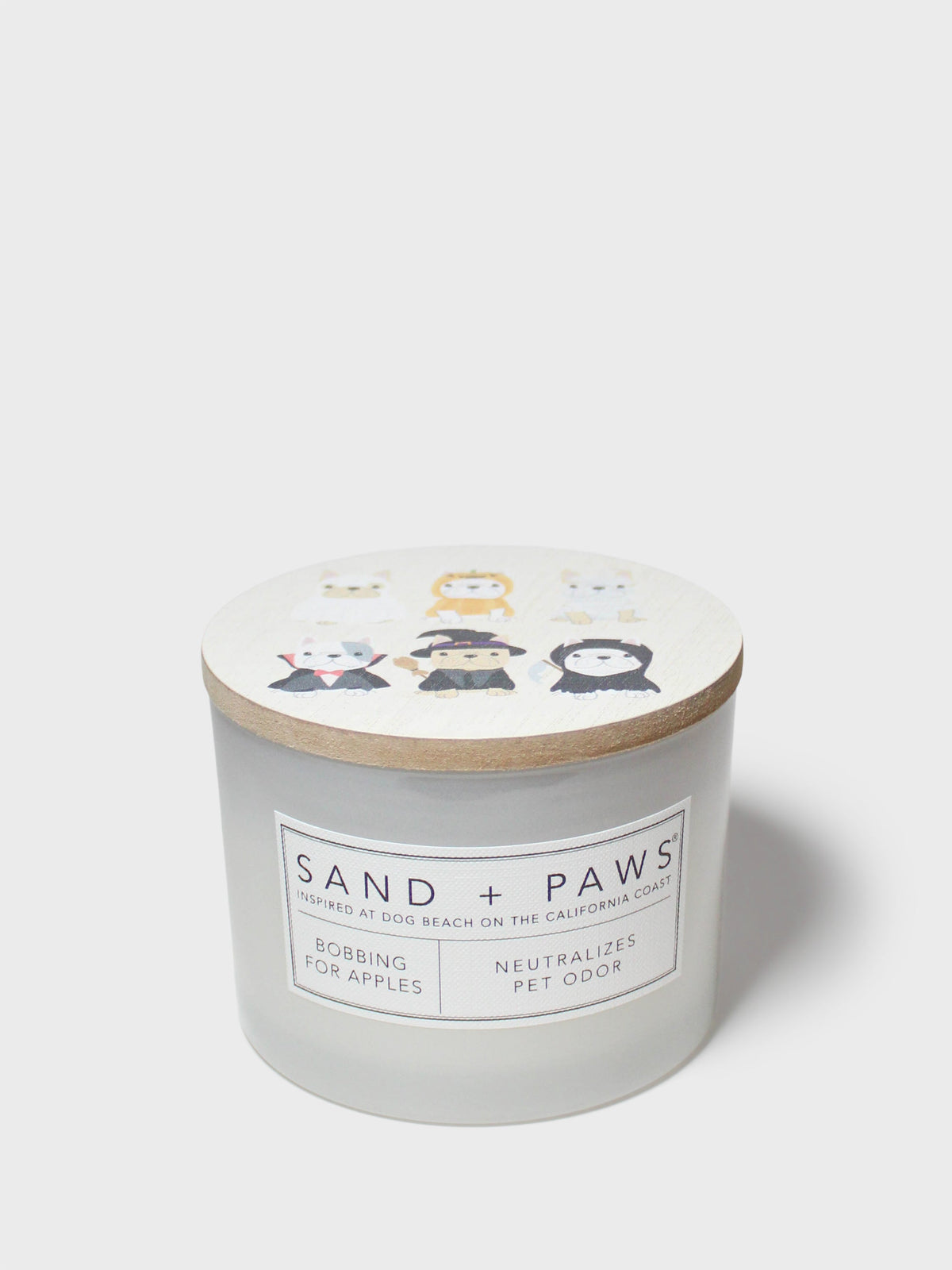 Luxurious Sand + Paws Bobbing for Apples 12 oz scented candle