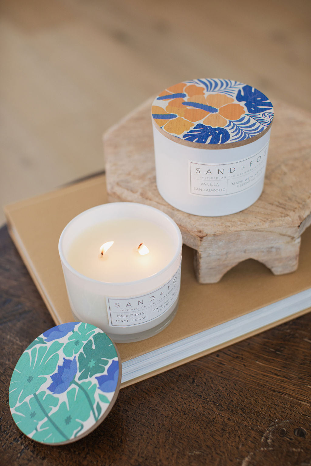 Luxurious Vanilla Sandalwood 12 oz scented candle