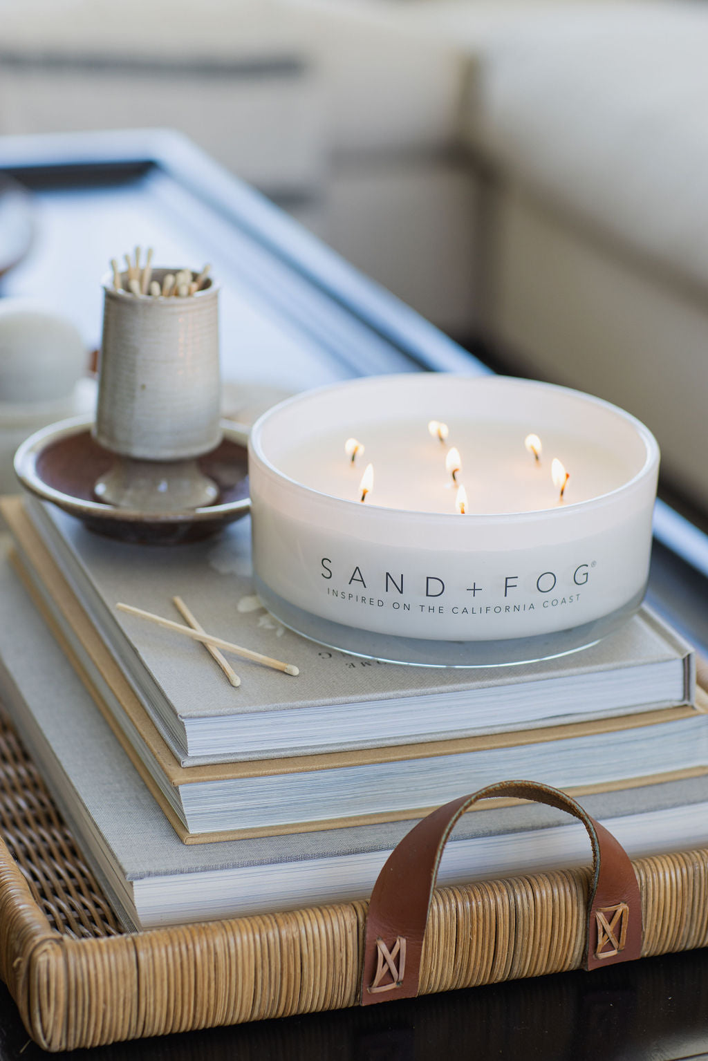 Luxurious Ocean Mist 34 oz scented candle