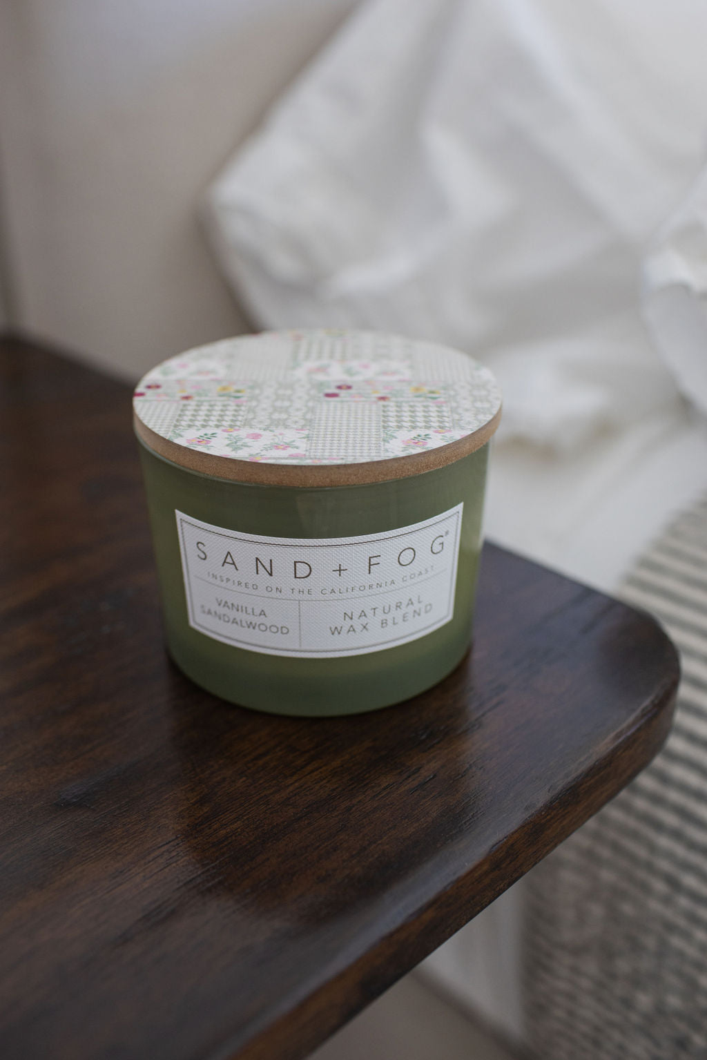 Luxurious Vanilla Sandalwood 12 oz scented candle