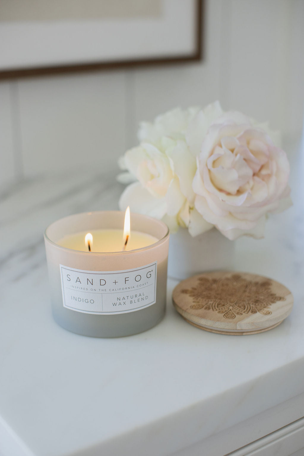 Luxurious Indigo 12 oz scented candle
