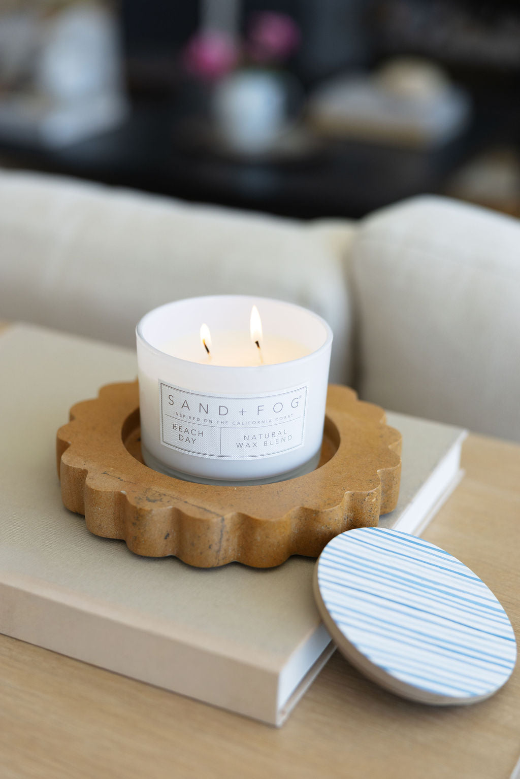 Luxurious Beach Day 12 oz scented candle
