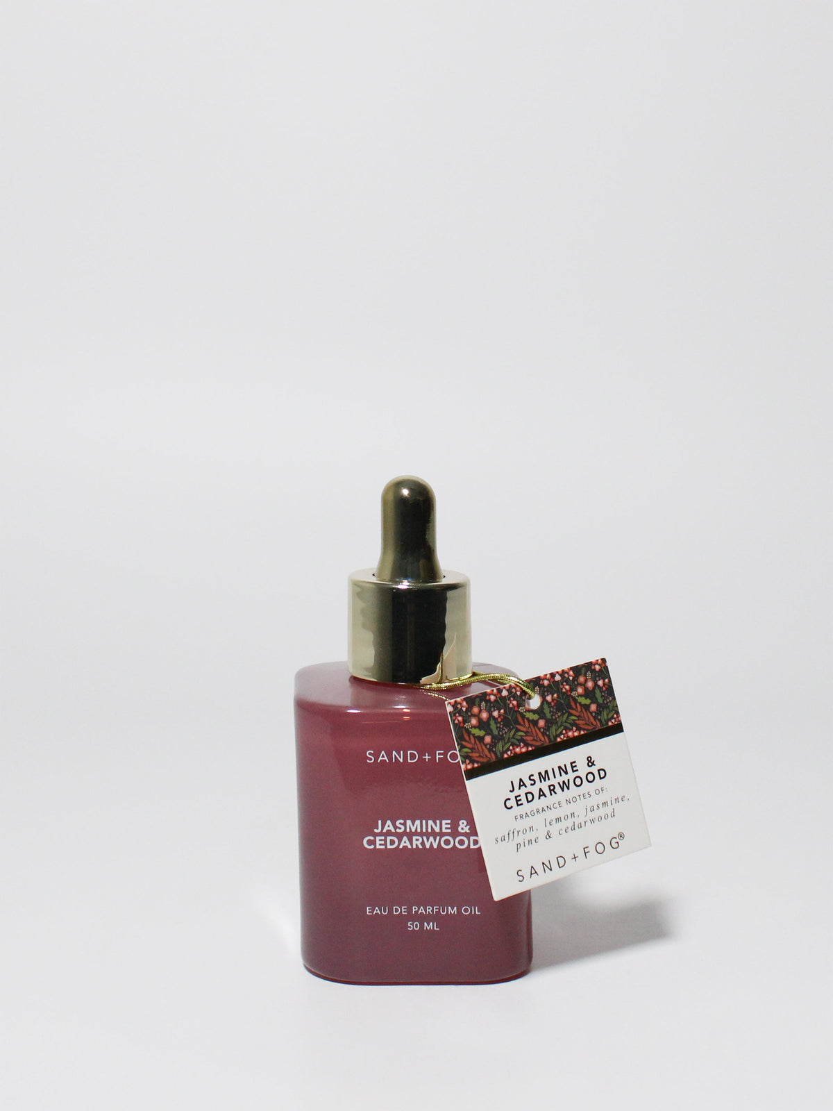 Captivating Jasmine & Cedarwood 50 ml Perfume Oil Dropper