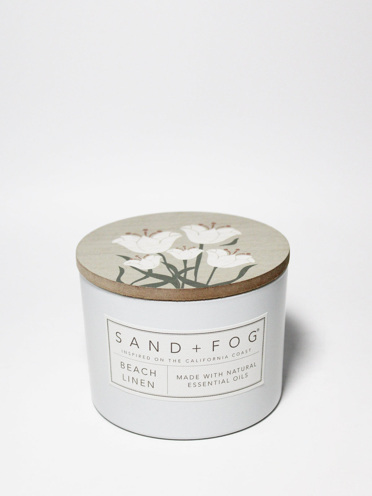 Luxurious Beach Linen 12 oz scented candle