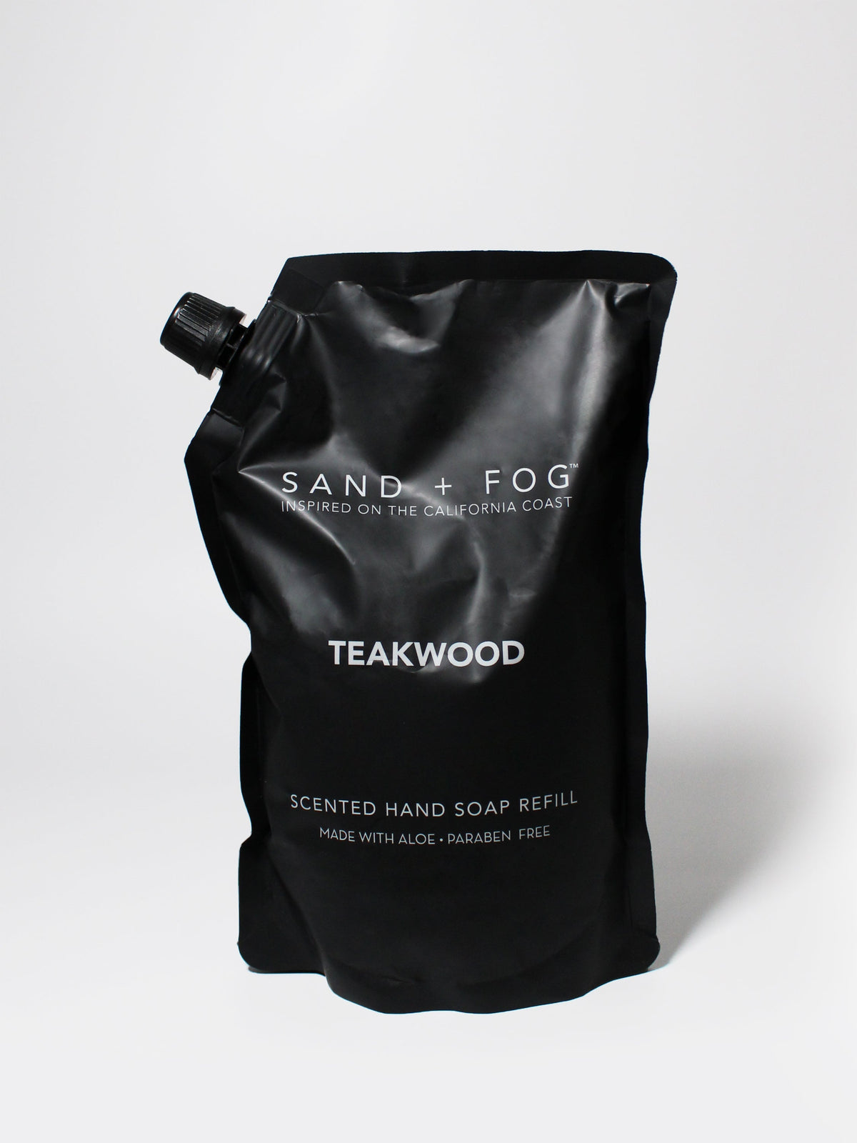 Convenient Teakwood Liquid 34 oz Hand Soap Refill Bag