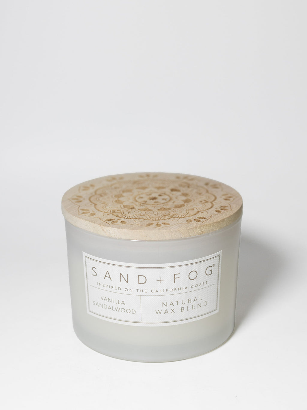 Luxurious Vanilla Sandalwood 12 oz scented candle