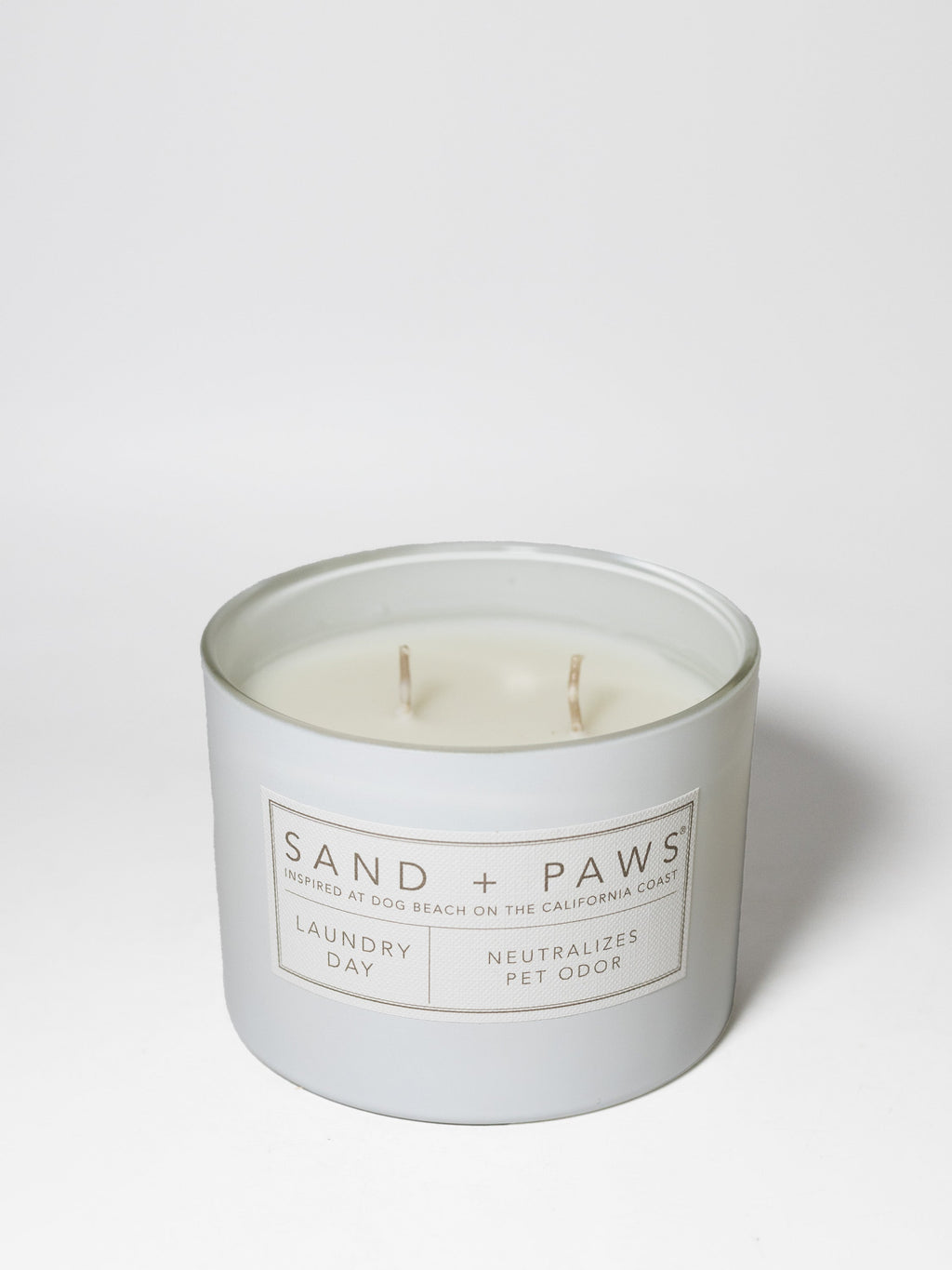 Luxurious Sand + Paws Laundry Day 12 oz scented candle