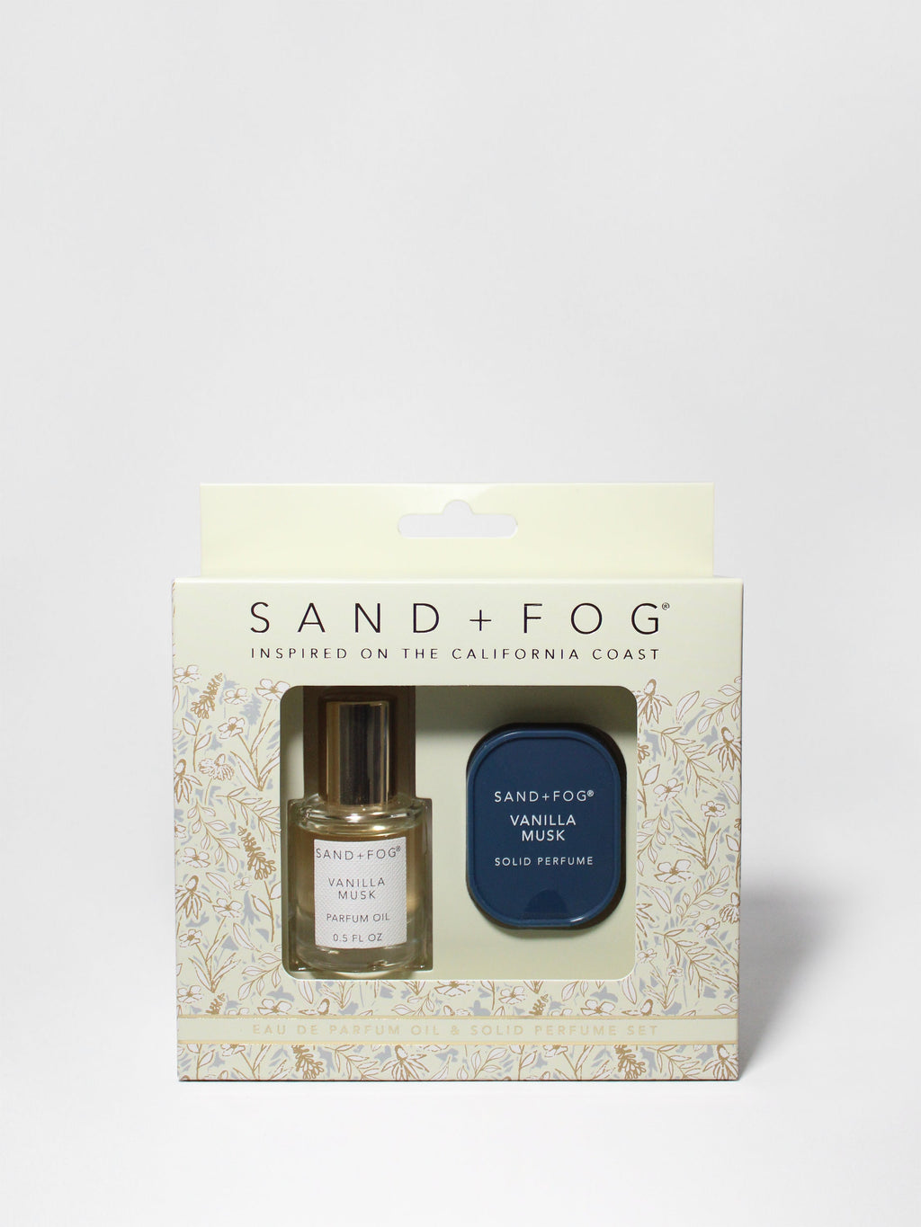 Curated Perfume Oil Rollerball and Solid Perfume Set - Vanilla Musk
